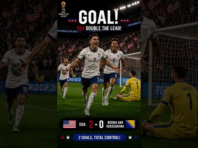 How 10-Man USA Defeated Bosnia and Herzegovina at World Cup 2026