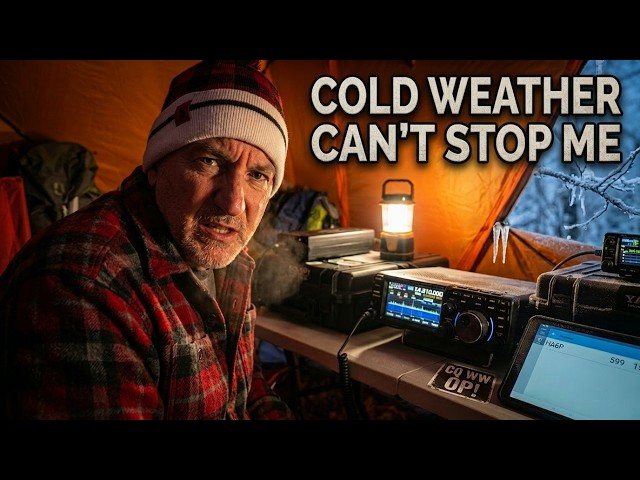 Run A DX Contest From A Tent? CQ WW SSB 2024