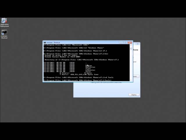 Put Windows Phone 7 App's to a Device WITHOUT Visual Studio or Zune