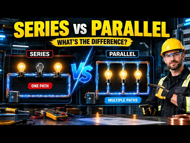 Series vs Parallel Circuits Explained — The Difference Every Beginner Should Know