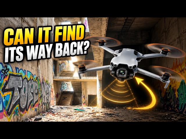 DJI Mini 5 Pro RTH Challenge: Can It Find Its Way Back Through the Museum?