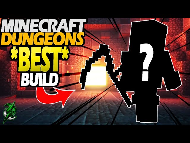 The BEST BUILD in Minecraft Dungeons! (OP)