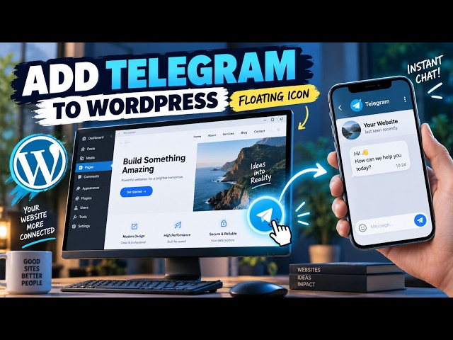 How To Add Telegram Floating Icon in WordPress