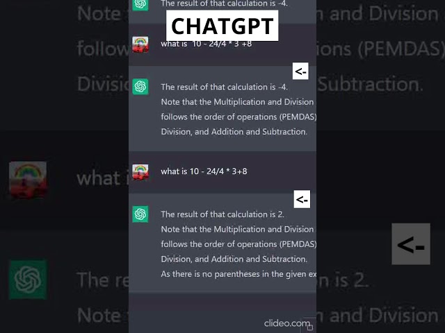 ChatGPT is great but .....