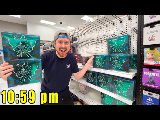 Late Night Pokemon Card Hunting in Target = JACKPOT!