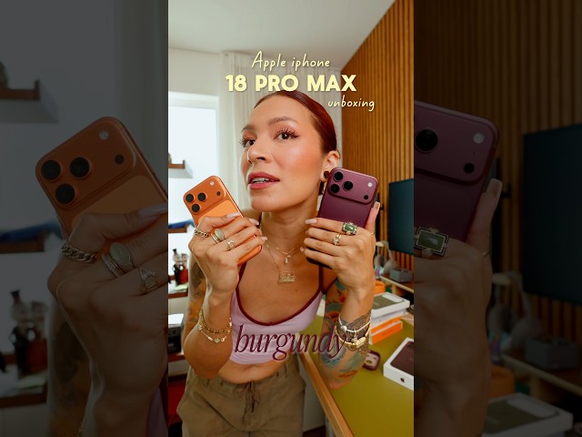 Unboxing the 18 Pro Max! 😮‍💨 #iphone #18Pro #18ProMax