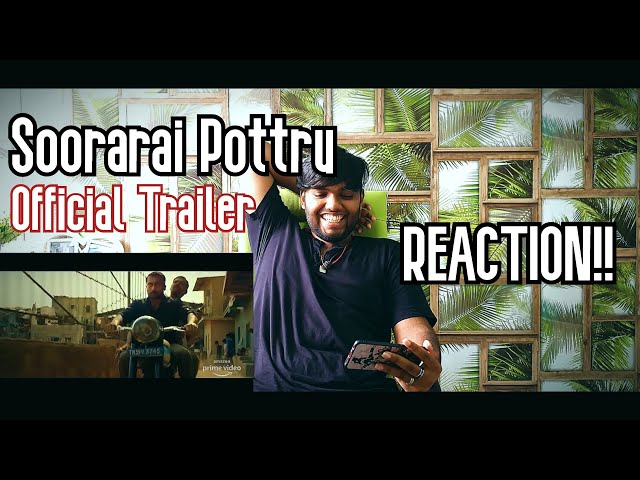 Soorarai Pottru Official Trailer | REACTION | #SooraraiPottru | #Suriya | #GunnyReviews | GR Studios