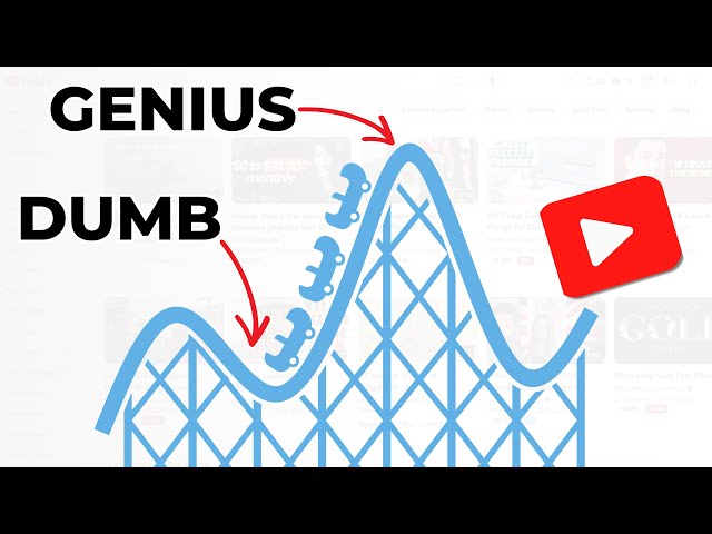 The "Dumb Genius" Rollercoaster of YouTube Growth