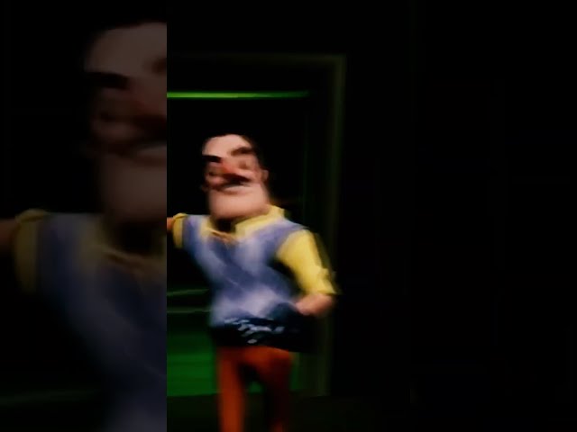 NEIGHBOR JUMPSCARE! 😱 #helloneighbor #shorts