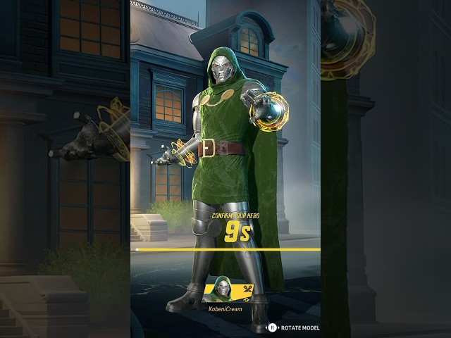 Playing as Dr. Doom in Marvel Rivals