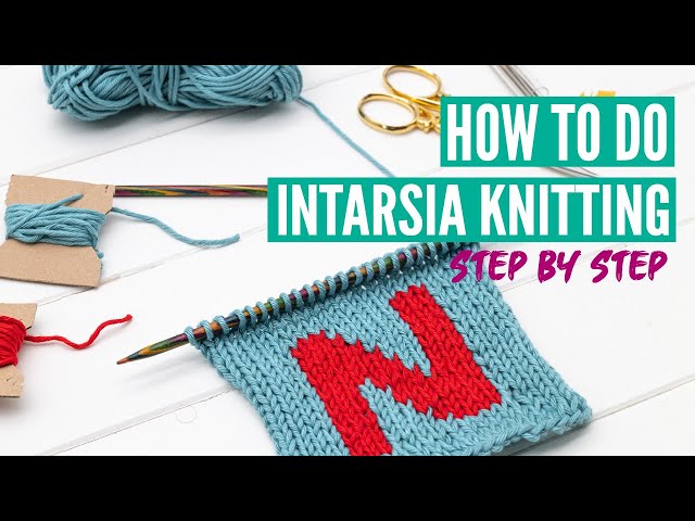 Intarsia Knitting Tutorial - Step by Step