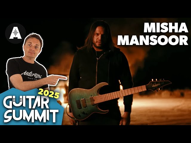 Misha Mansoor Interview - Guitar Summit Live Stream | Andertons Music Co.