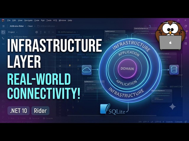.NET 10 Infrastructure Layer: EF Core 10, SQLite & Dependency Injection 🔌
