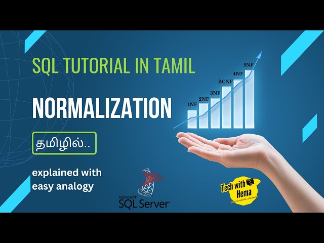 Normalization in SQL | Normal Forms in SQL | SQL in tamil | Tech with Hema |#sql #sqlintamil