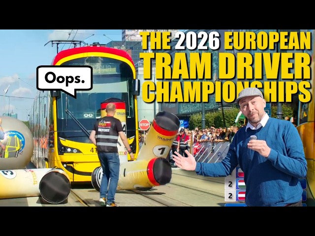 FULL HIGHLIGHTS: The European Tram Driver Championships 2026