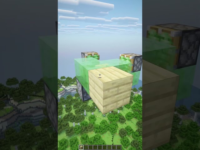 Minecraft Tsunami Blaster 🌊 #shorts
