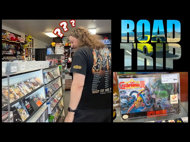 2,000 mile Road Trip Part #1 + Video Game Pickups!