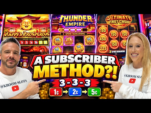 Subscriber Slot Method… We Had to Try It