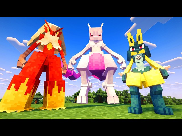 Our First Time on a Cobblemon Server (Pokemon Minecraft)