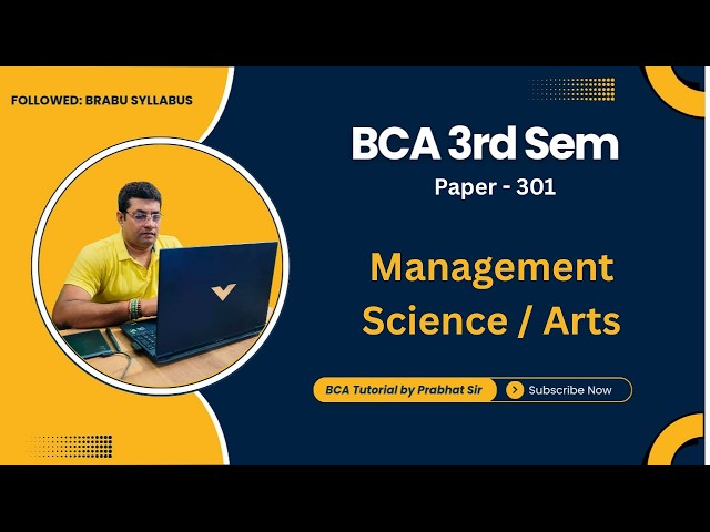 Management Science or Arts