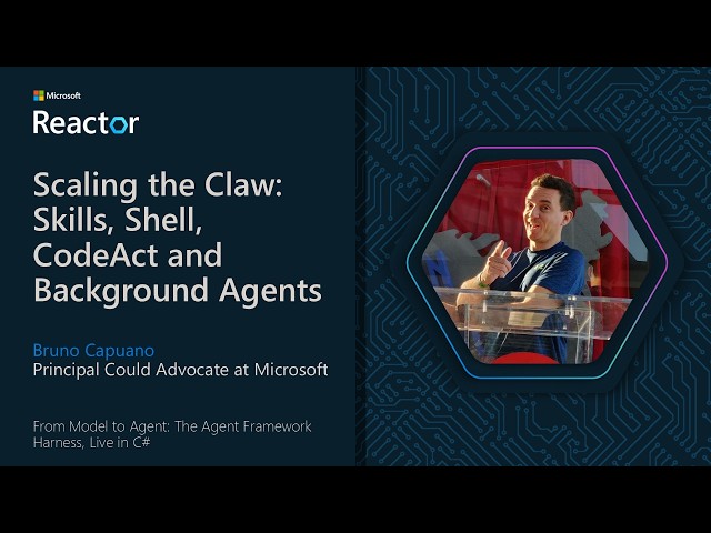 Scaling the Claw: Skills, Shell, CodeAct and Background Agents