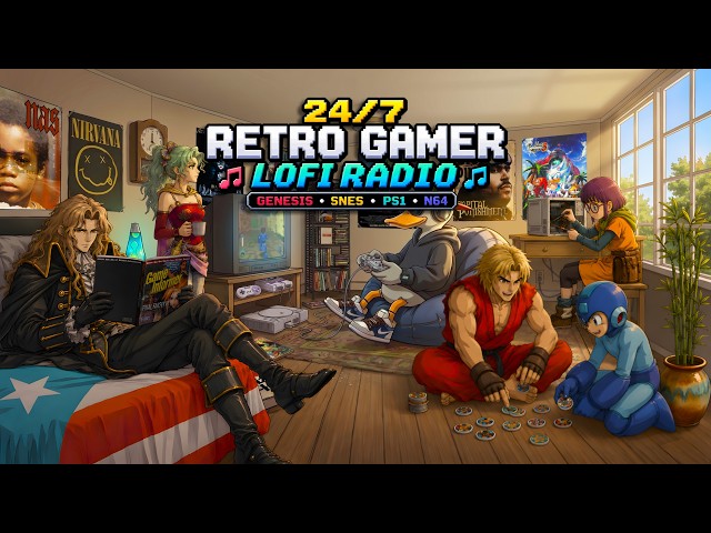 Retro Gamer Lofi Radio