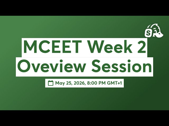 Week 2 Oveview Session