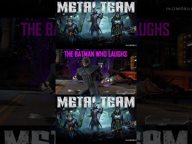 All DARK METAL Characters Supermoves | Injustice 2 Mobile #injustice2mobile #batmanwholaughs