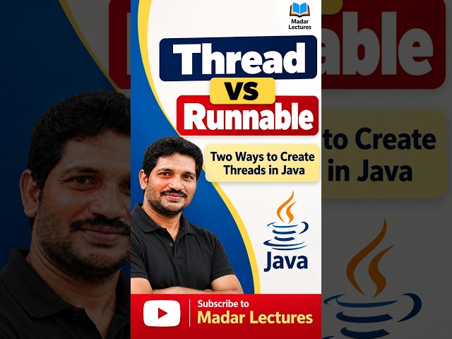 Thread vs Runnable in Java | Which One Should You Use? #Shorts