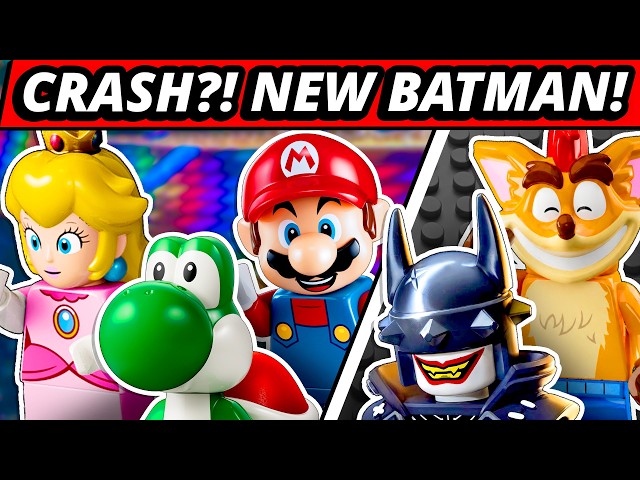 LEGO Crash Bandicoot! NEW Batman! 2027 Mario Minifigures!! $800 Super Star Destroyer!