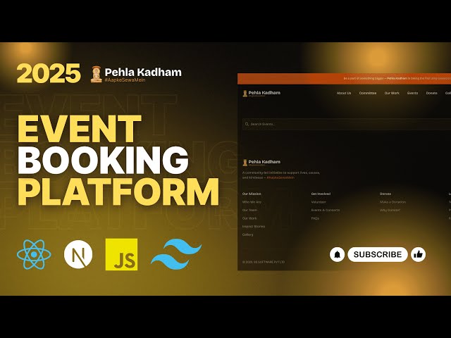 🔴 LIVE | Build a Full-Stack Event Booking Platform - Part 3 #live #nextjs #reactjs