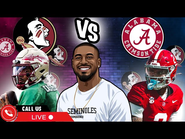Game Preview & Fan Call-In – FSU vs. Alabama Week 1