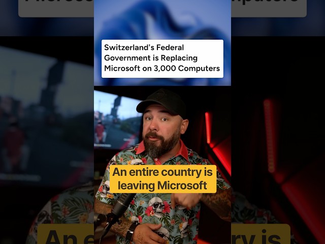 An Entire Country Is Leaving Microsoft