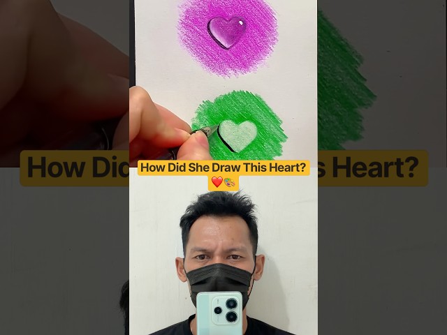 How Did She Draw This Heart? ❤️🎨⁉️ Nursema