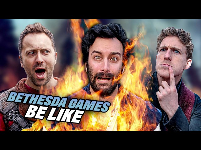 Bethesda games be like