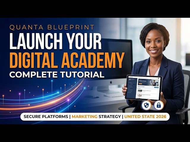 Create a Secure Digital Academy Business Platform | Tutorial United State 2026