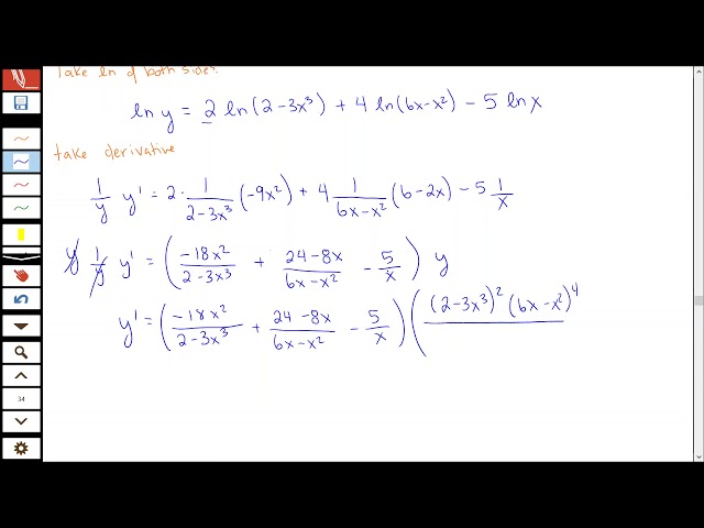 Comm 161 Logarithmic Diff