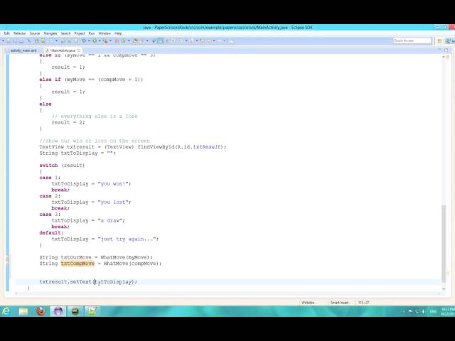 Android Development Topic #5