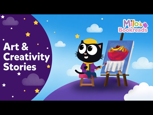 3 Creative Stories for Kids 🎨📸👨‍🍳 | Read Aloud | Milo’s Bookreads