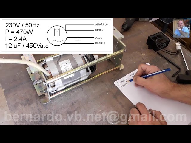 How to Connect a Four-Wire Motor to AC Power - Part 1. Theory - How to Interpret a Schematic