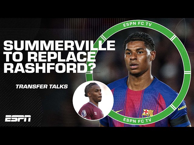 Crysencio Summerville IN? Marcus Rashford STAYS? Manchester United transfer news | ESPN FC