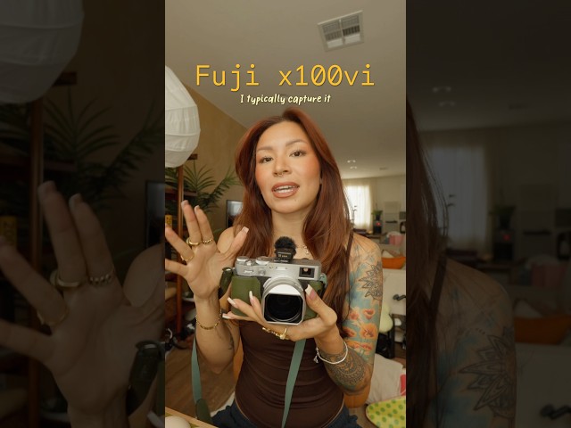 The Fuji x100vi, my casual camera for enjoying life #fujix100vi #fuji