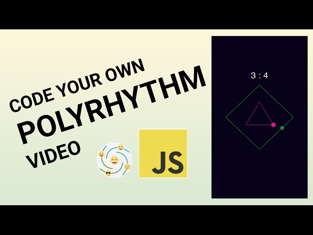 Build Your Own Polyrhythm Visualizer (Full Code Tutorial)