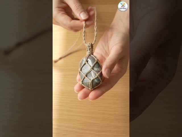 Turned a simple river stone into something magical! ✨