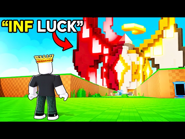 Starting Over With INFINITE LUCK in Steal an Egg
