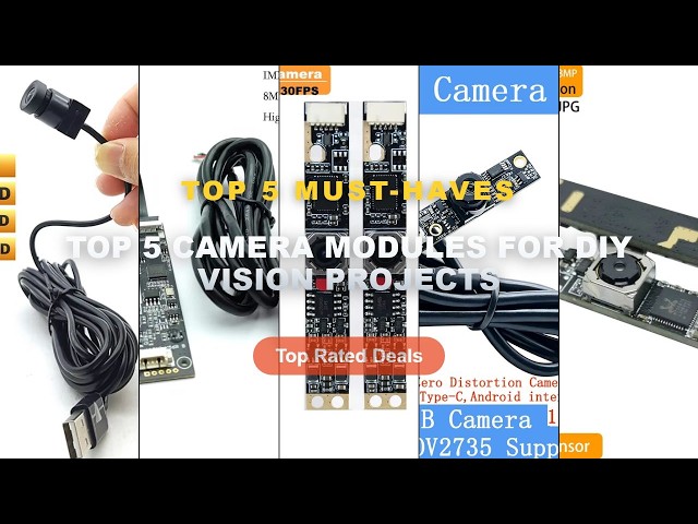 Amazing Top 5 Camera Modules For DIY Vision Projects You Need To See - 8Mp 4K IMX179 Sensor USB Inte