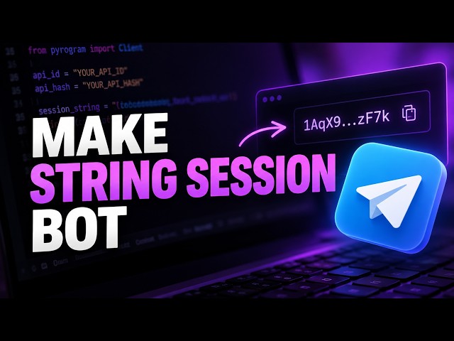 How To Make String Session Bot For Telegram with Free or Paid Hosting