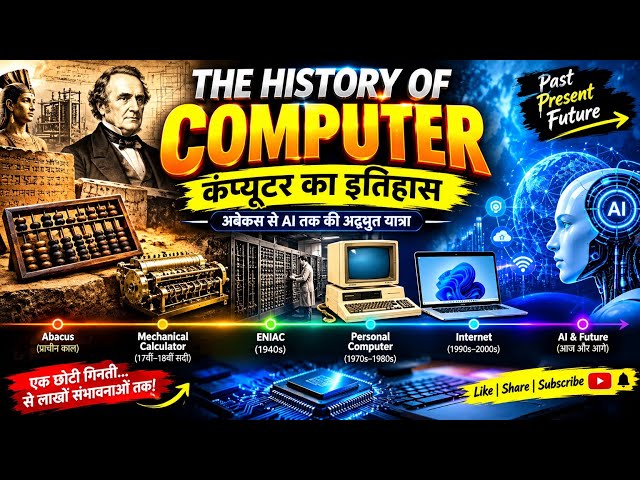 Computer History | History of Computers #computerhistory #aivideo #animation #viral #trending #up...