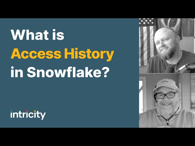 What is Access History in Snowflake?