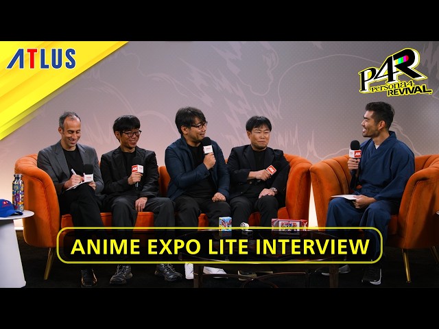 Persona 4 Revival — Anime Expo Lite Interview with Developers